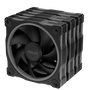 Asus MR120 Fan ARGB Black 3in1 Ventilador para Carcasa de Ordenador, 12 cm, Negro