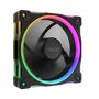 Asus MR120 Fan ARGB Black 3in1 Ventilador para Carcasa de Ordenador, 12 cm, Negro