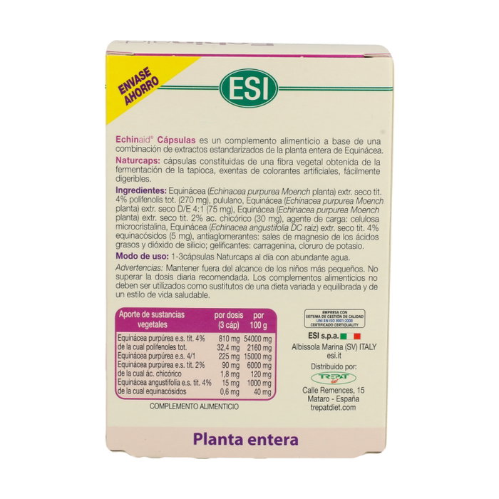 ESI ECHINAID 60 cápsulas