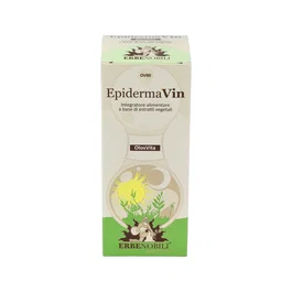 Erbenobili Epidermavin Olosvita Gotas para Dermatitis y Cuidado de la Piel, con Ortiga, MSM, Zinc y Vitamina D, 50 ml