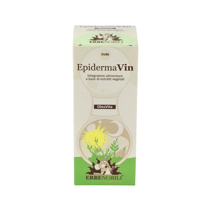 Erbenobili Epidermavin Olosvita Gotas para Dermatitis y Cuidado de la Piel, con Ortiga, MSM, Zinc y Vitamina D, 50 ml Erbenobili Epidermavin Olosvita Gotas para Dermatitis y Cuidado de la Piel, con Ortiga, MSM, Zinc y Vitamina D, 50 ml