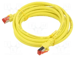 HELU Patch Cord S/FTP Cat 6 RJ45 3m Amarillo