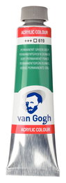 Van Gogh Verde Permanente Oscuro 619, Tubo 40 ml