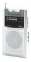 SAMI Radio de bolsillo AM/FM con auriculares, reproductor portátil