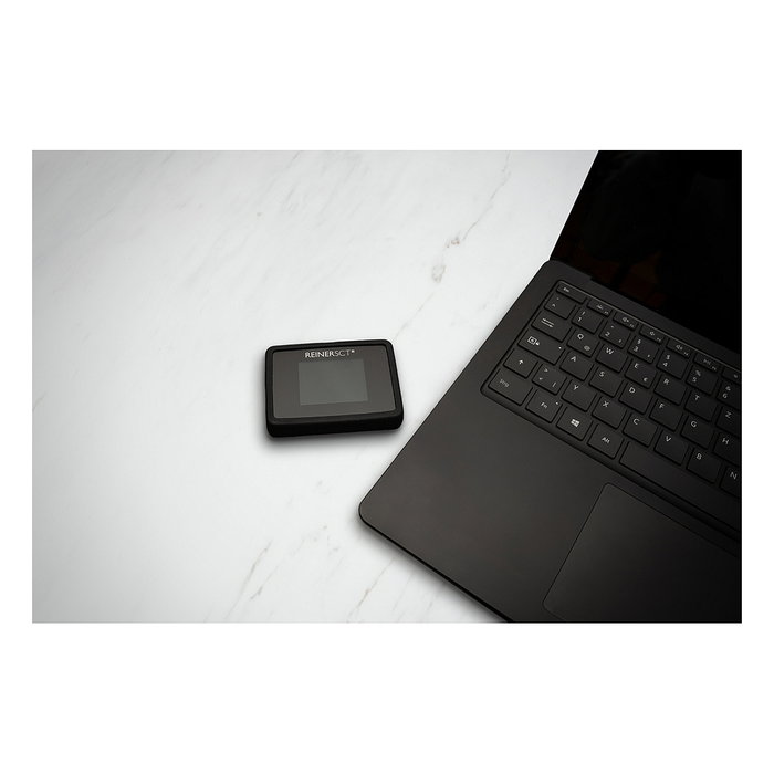 REINER SCT Authenticator mini Token de Seguridad con Pantalla TFT, Color Negro, Algoritmos SHA-1/256/512, Dimensiones 49 x 67.5 x 12.1 mm, Peso 78 g