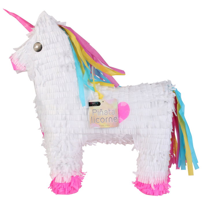 Party Time Piñata Unicornio Licorne para Fiesta, Medidas 40x13.5x50 cm