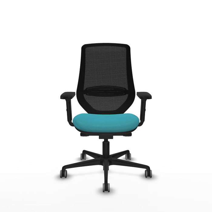 PIQUERAS Y CRESPO Silla de oficina Mardos con Mecanismo Sincro/Traslack Turquesa y Negro PIQUERAS Y CRESPO Silla de oficina Mardos con Mecanismo Sincro/Traslack Turquesa y Negro