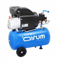 AIRUM Compresor de aire coaxial de 24 litros, 2 HP, lubricado por aceite
