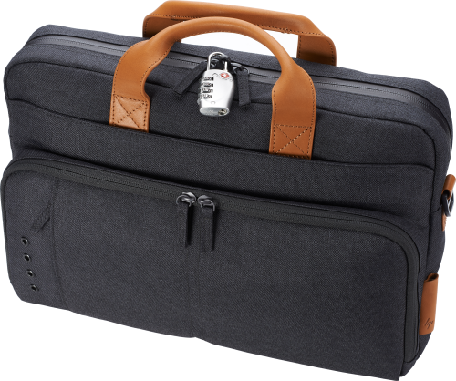 HP Maletín ENVY URBAN 15,6 Pulgadas Gris/Cuero 3KJ73AA