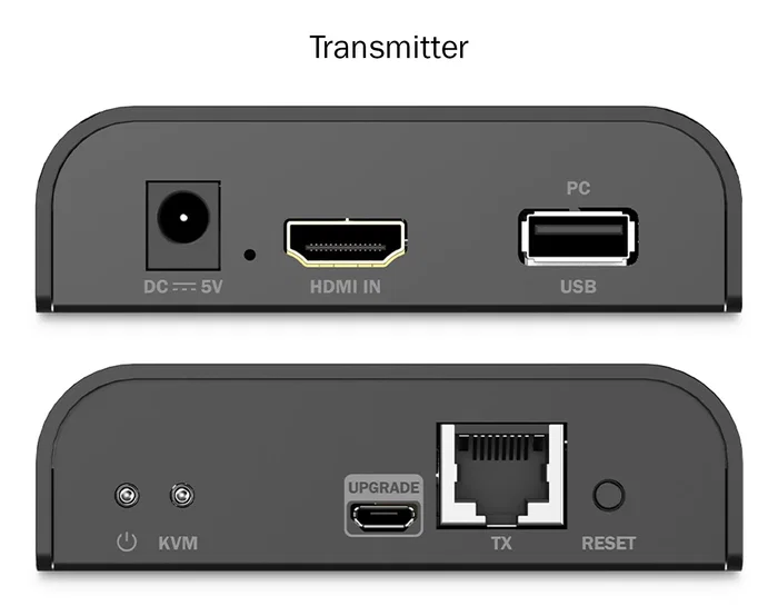 Digitus DS-55355 Extender Set HDMI KVM 4K/60Hz Negro