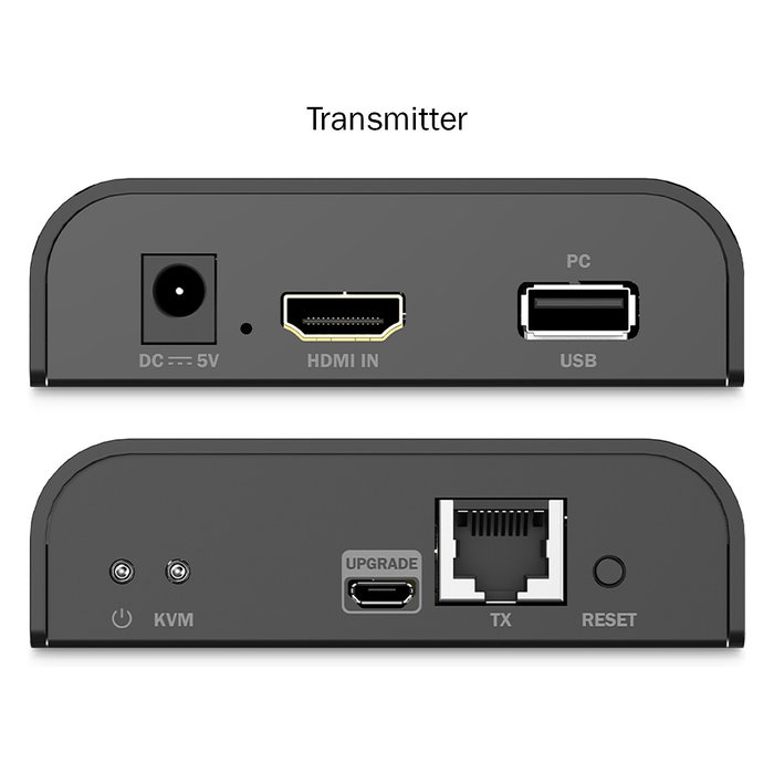 Digitus DS-55355 Extensor HDMI KVM 4K/60Hz Negro