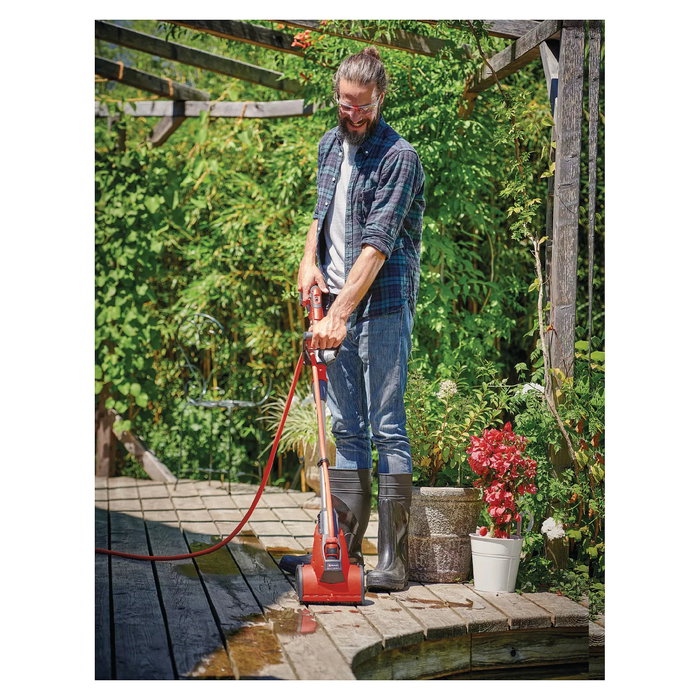 Einhell PICOBELLA Cepillo de Superficie a Batería, 1400 RPM, Diámetro 11.5 cm, Ancho 21.5 cm, Rojo, 4.1 kg