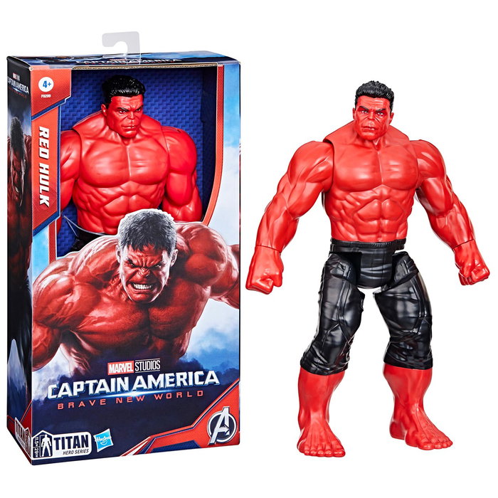 HASBRO Figura Deluxe Red Hulk Titan Hero 30 cm HASBRO Figura Deluxe Red Hulk Titan Hero 30 cm