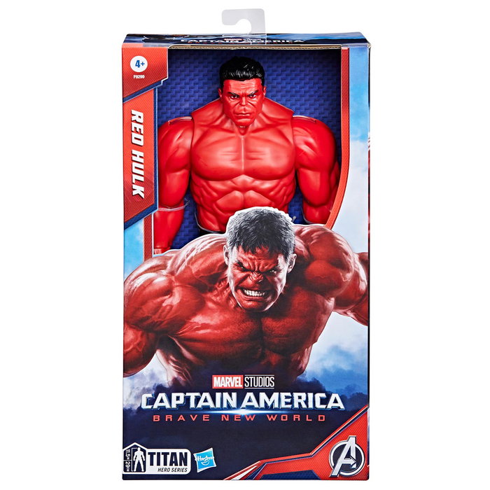 HASBRO Figura Deluxe Red Hulk Titan Hero 30 cm HASBRO Figura Deluxe Red Hulk Titan Hero 30 cm