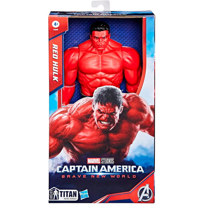 HASBRO Figura Deluxe Red Hulk Titan Hero 30 cm