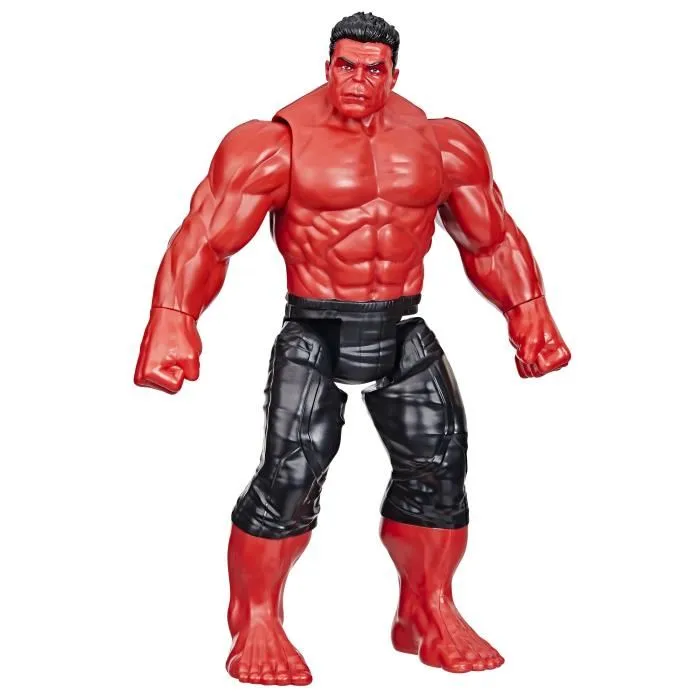 Hasbro HASF92995L0 Capitán América Brave New World Titan Hero Series Figura de Lujo Red Hulk