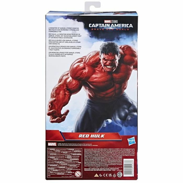 HASBRO Figura Deluxe Red Hulk Titan Hero 30 cm