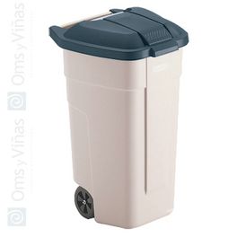Cubo de deshechos pequeño poliet negro