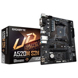 Gigabyte A520M S2H Micro ATX Socket AM4 DDR4