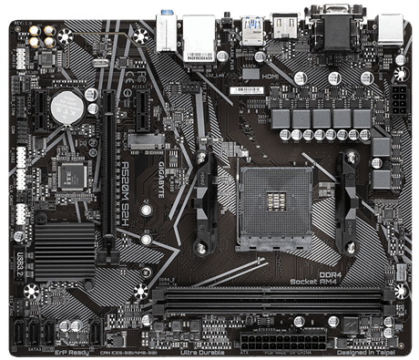 Gigabyte A520M S2H Micro ATX Socket AM4 DDR4