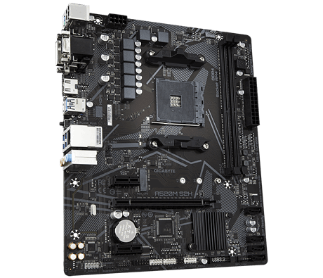 Gigabyte A520M S2H Micro ATX Socket AM4 DDR4