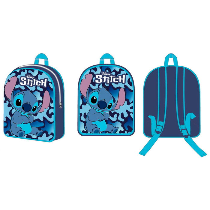 DISNEY Mochila Stitch 30cm Niños