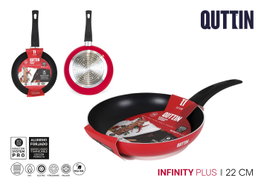 Quttin Sartén Roja Infinity 22 cm