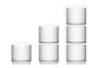 LAV Set de 6 Vasos Apilables Tessa 380cc
