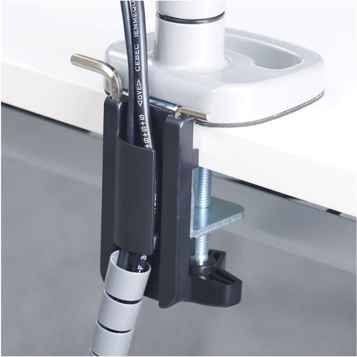 Fellowes Brazo para Monitor Serie EPPA Blanco para 1 Pantalla ajustable en altura