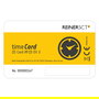 REINER SCT SCT timeCard Premium Chipkarte 100 DES, Tarjeta MIFARE DESFire EV3 Negro/Blanco/Amarillo 13.56 MHz IP65, Compatible con timeCard Terminal