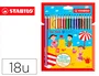 Stabilo Trio Lápices de Colores Multicolor 18 Unidades