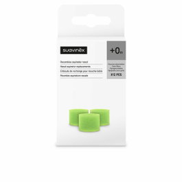 Suavinex Recambio Aspirador Nasal Esponjas Desechables 12 u