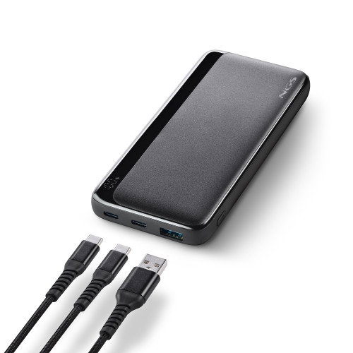 NGS Power Bank QUIZ 10 10000 mAh 22,5 W Negro