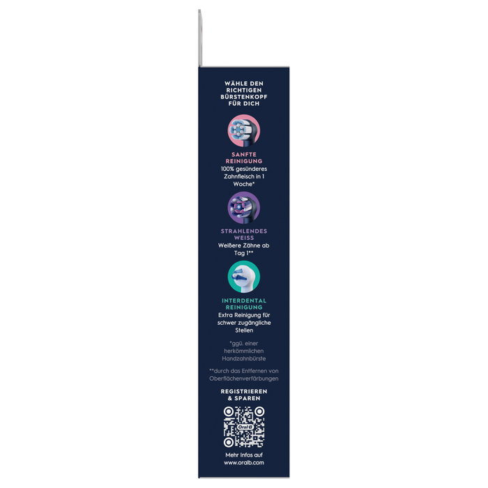 Oral-B iO Ultimative Reinigung 8 unidades, Negro Oral-B iO Ultimative Reinigung 8 unidades, Negro