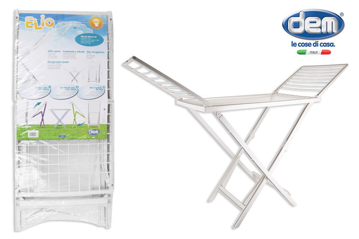 Dem Tendedero Resina Elio 20M Blanco 172x220x50.5 cm (3 Unidades)