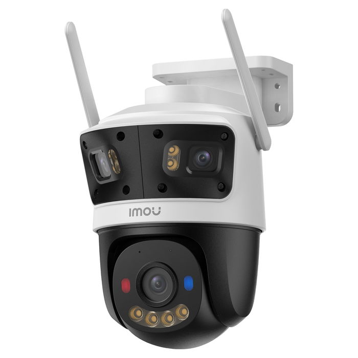 Imou Cruiser Triple Cámara de Seguridad IP Exterior 11MP, Inalámbrica/Alámbrica, 360°, Visión Nocturna 30m, H.265, Compatible con MicroSD hasta 1TB y Wi-Fi 6 Imou Cruiser Triple Cámara de Seguridad IP Exterior 11MP, Inalámbrica/Alámbrica, 360°, Visión Nocturna 30m, H.265, Compatible con MicroSD hasta 1TB y Wi-Fi 6