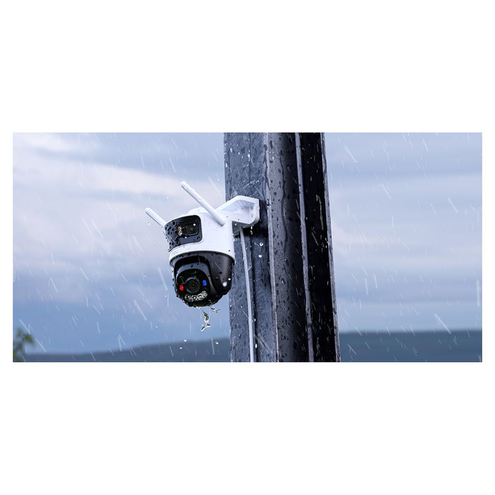 Imou Cruiser Triple Cámara de Seguridad IP Exterior 11MP, Inalámbrica/Alámbrica, 360°, Visión Nocturna 30m, H.265, Compatible con MicroSD hasta 1TB y Wi-Fi 6 Imou Cruiser Triple Cámara de Seguridad IP Exterior 11MP, Inalámbrica/Alámbrica, 360°, Visión Nocturna 30m, H.265, Compatible con MicroSD hasta 1TB y Wi-Fi 6