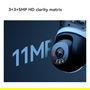 Imou Cruiser Triple Cámara de Seguridad IP Exterior 11MP, Inalámbrica/Alámbrica, 360°, Visión Nocturna 30m, H.265, Compatible con MicroSD hasta 1TB y Wi-Fi 6