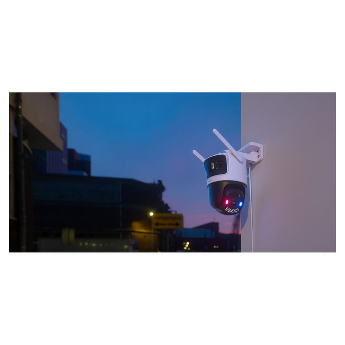 Imou Cruiser Triple Cámara de Seguridad IP Exterior 11MP, Inalámbrica/Alámbrica, 360°, Visión Nocturna 30m, H.265, Compatible con MicroSD hasta 1TB y Wi-Fi 6 Imou Cruiser Triple Cámara de Seguridad IP Exterior 11MP, Inalámbrica/Alámbrica, 360°, Visión Nocturna 30m, H.265, Compatible con MicroSD hasta 1TB y Wi-Fi 6