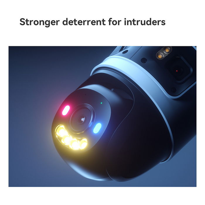 Imou Cruiser Triple Cámara de Seguridad IP Exterior 11MP, Inalámbrica/Alámbrica, 360°, Visión Nocturna 30m, H.265, Compatible con MicroSD hasta 1TB y Wi-Fi 6 Imou Cruiser Triple Cámara de Seguridad IP Exterior 11MP, Inalámbrica/Alámbrica, 360°, Visión Nocturna 30m, H.265, Compatible con MicroSD hasta 1TB y Wi-Fi 6