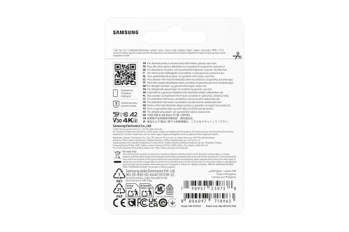 SAMSUNG Tarjeta MicroSDXC MB-MH256T/WW 256 GB