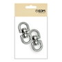 Edm Anilla giratoria Ap12 de acero niquelado 10 mm
