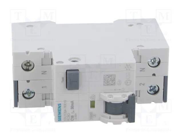 SIEMENS 5SU1354-7KK16 RCBO 16A 30mA Tipo A SIEMENS 5SU1354-7KK16 RCBO 16A 30mA Tipo A