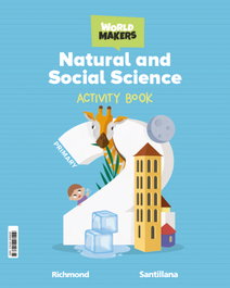 SANTILLANA, NATURAL & SOCIAL SCIENCE 2ºPRIMARY WORKBOOK WORLD MAKERS 2023