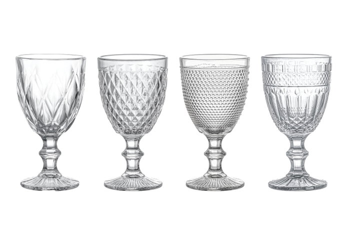 La Mediterranea Set de 4 Copas Keros 330cc MD
