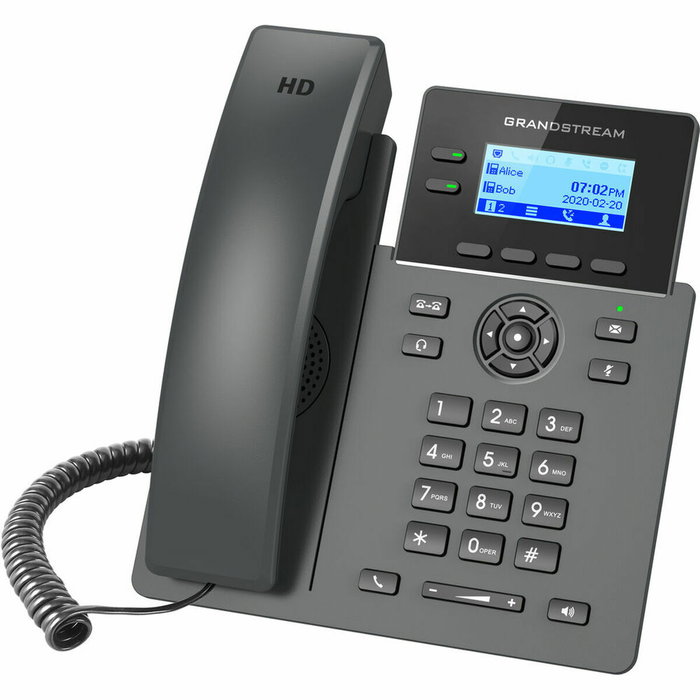 Grandstream SIP GRP-2602 Teléfono IP Negro
