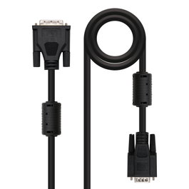 Nanocable Cable DVI a VGA 18+5/M-HDB15/M, 5 m