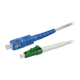 Synergy21 LWL-1-Faser-Patchkabel, 1,5 m, LC(APC) zu SC, 9/125 µm, G657.A2, OS2 Monomode, 3 mm, LSZH
