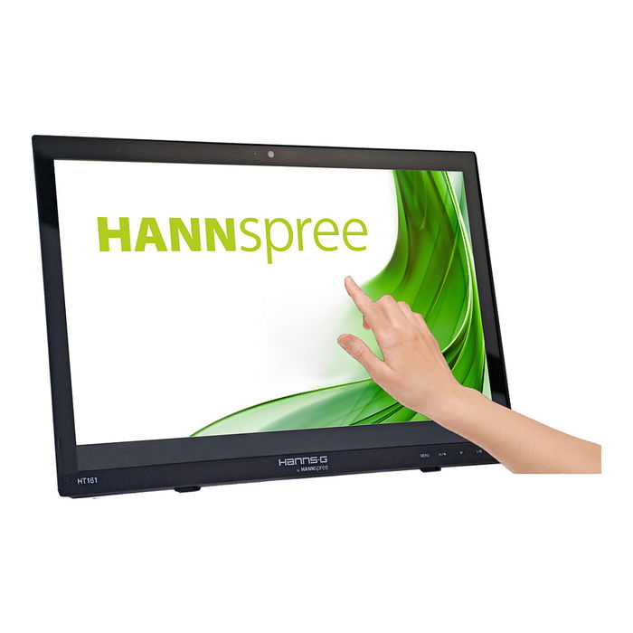 Hannspree HT161HNB Monitor Táctil de 15.6" HD LED Negro con HDMI Hannspree HT161HNB Monitor Táctil de 15.6" HD LED Negro con HDMI