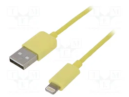 LOGILINK Cable USB 2.0 de 1m con conector Apple Lightning y USB A